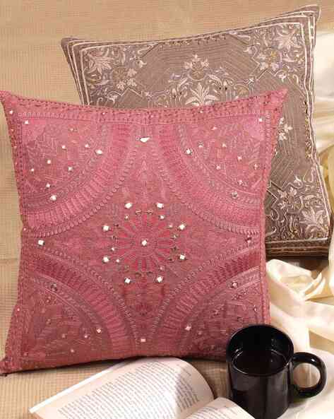 Set of Embellished Cushion Covers 16