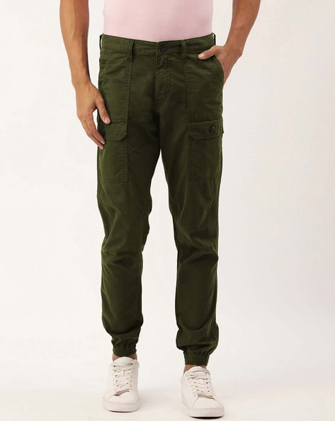 Buy Olive Trousers & Pants for Men by iVOC Online