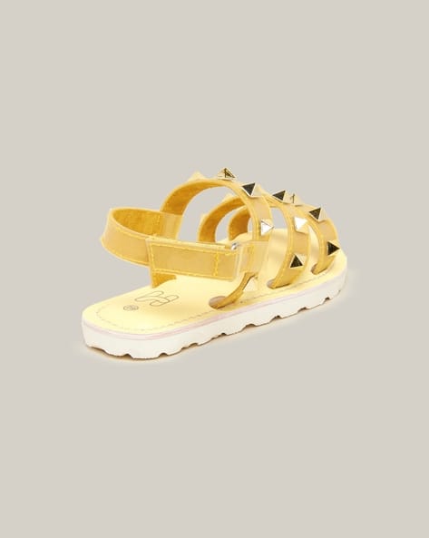 Girls Embellished Multi-Strap Sandals