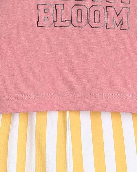 Buy Peach & Yellow Sets for Girls by MINI KLUB Online | Ajio.com