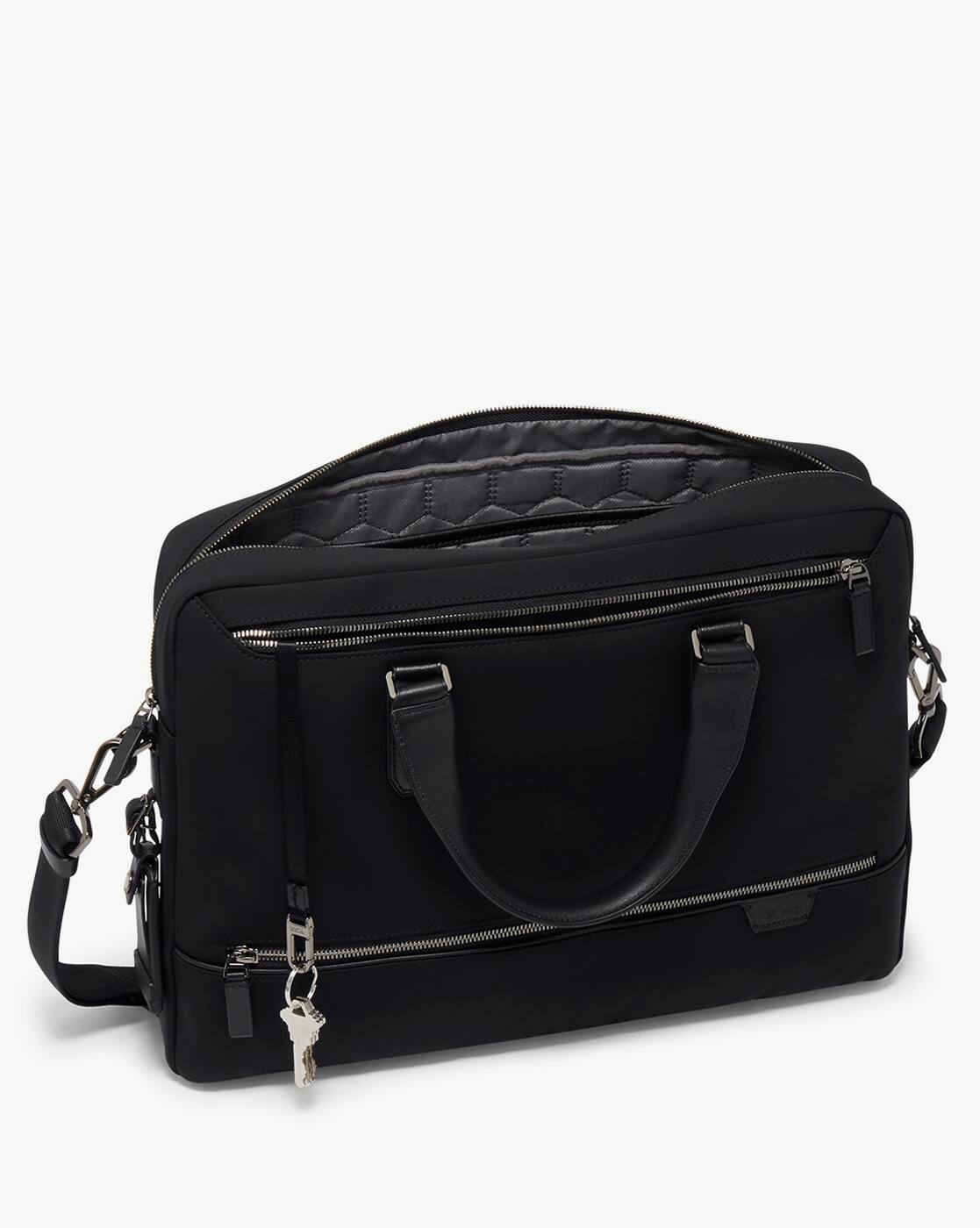 Buy TUMI Harrison Avondale Top Zip Briefcases | Black Color Men