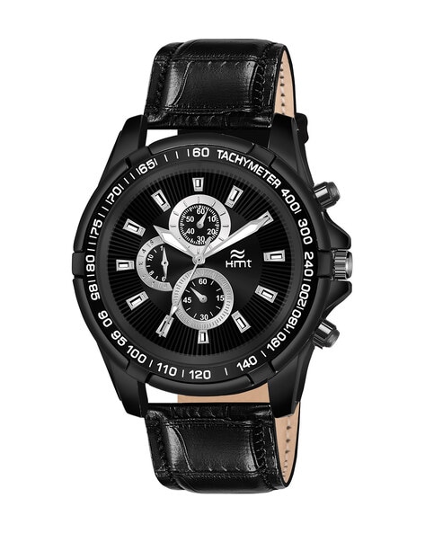 Buy Online Titan Automatic Black Dial Leather Strap Watch for Men -  nr90126wl03 | Titan