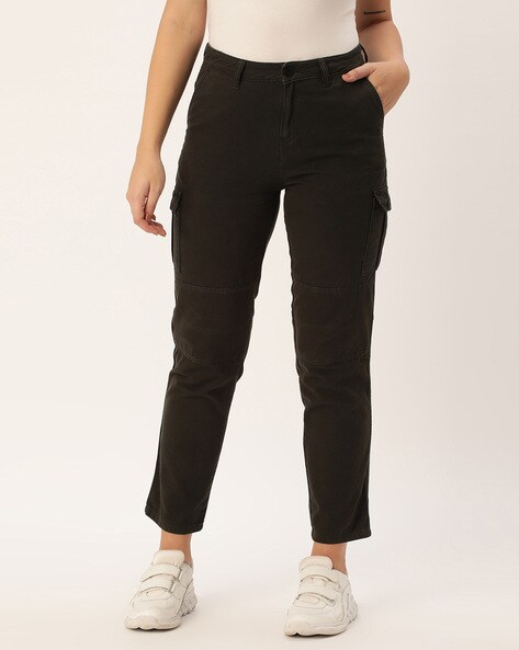 Buy Black Track Pants for Women by Barrels And Oil Online