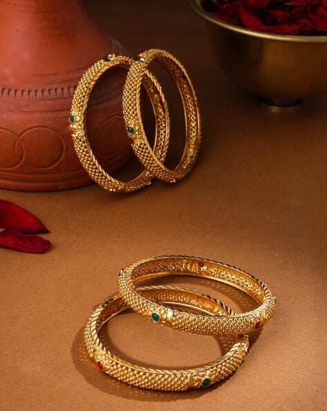Buy Gold Bracelets & Bangles for Women by Alamod Online | Ajio.com