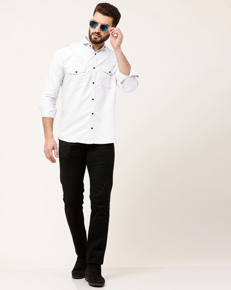 Buy White Shirts for Men by Woxen Online