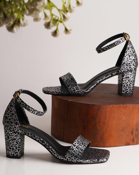 black 60 floral print slingback leather pumps | Dolce & Gabbana | Eraldo.com