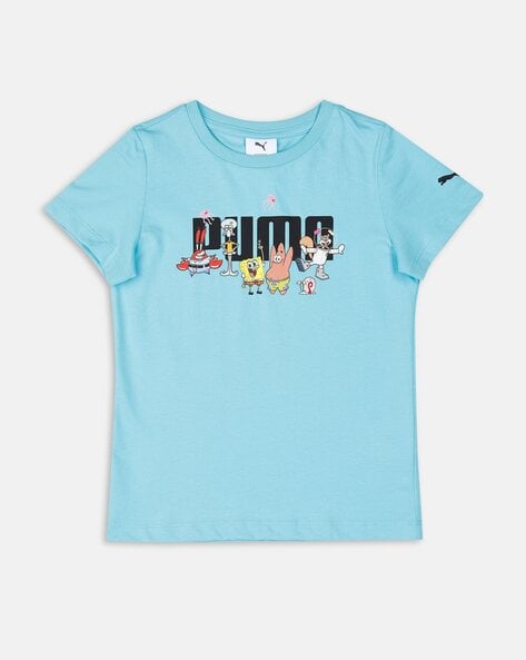 Puma Graphic Print Crew-Neck T-Shirt