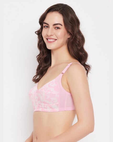 Non-Wired Bra with Back CLosure