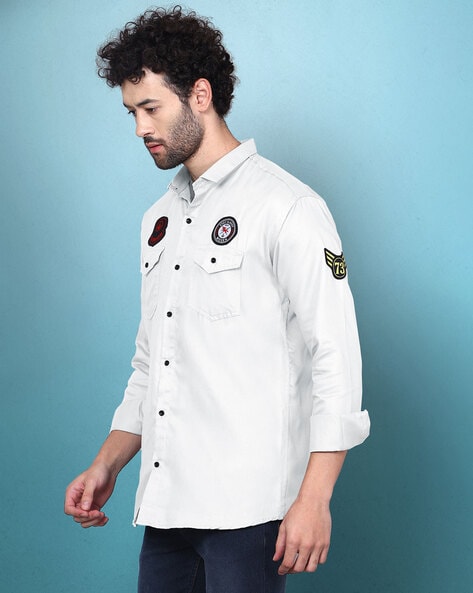 Buy White Shirts for Men by Woxen Online