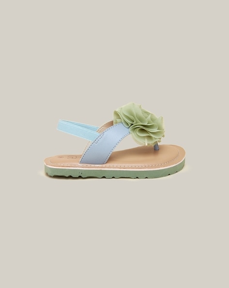 Kids Light Green Wedge Heel Sandals, Feature : Attractive Designs,  Comfortable, Gender : Girls at Rs 210 / Pair in Hapur