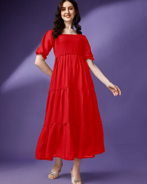 Mary Ankara Puff Sleeve Mini Dress – Affrodive Prints