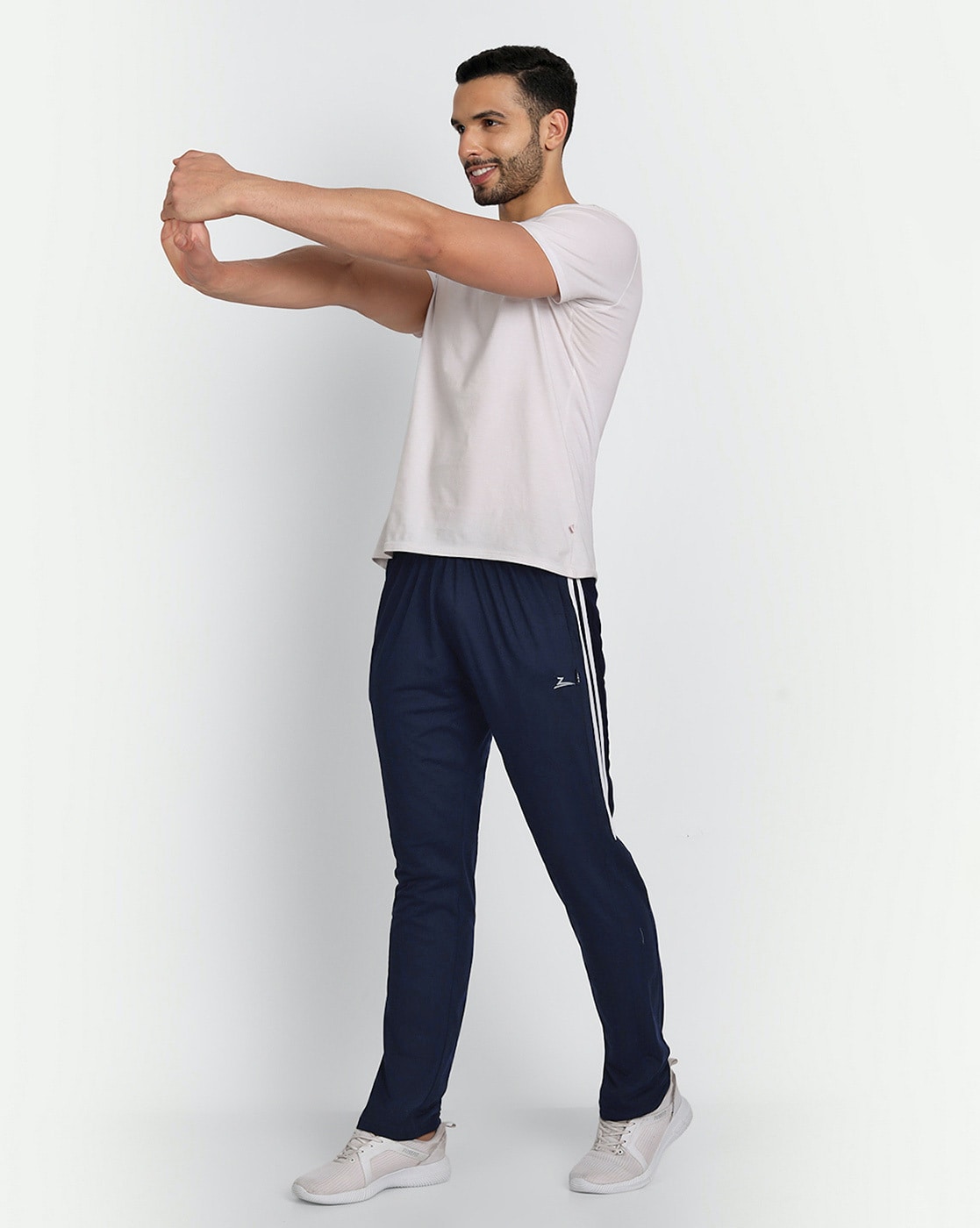 Buy Navy Blue Track Pants for Men by ZEFFIT Online