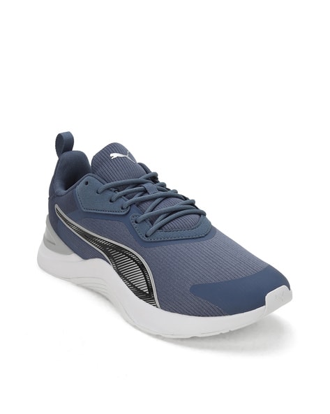 puma blue shoes men