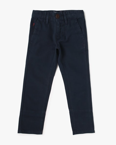 Buy Fir Green Trousers & Pants for Boys by INDIAN TERRAIN BOYS Online |  Ajio.com