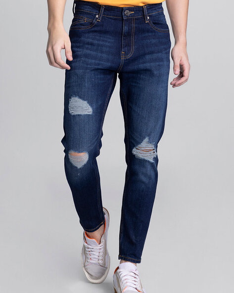 Skinny Fit Jeans with 5-Pocket Styling