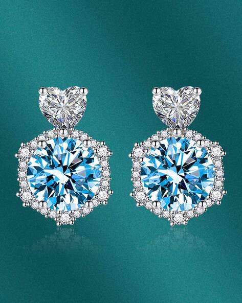 CZ Bridal Earring/cubic Zirconia Earring/trendy/ethnic Earring/american  Diamond Earring/indian Wedding Jewelry/bollywood Earrings/fashion - Etsy