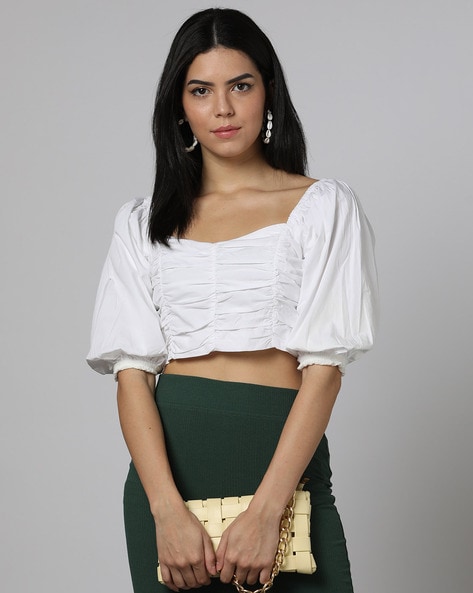 Buy White Tops for Women by Outryt Online