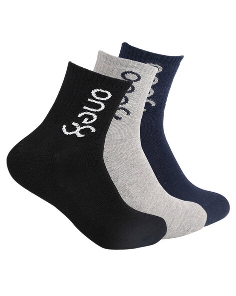 Pack of 3 Ankle-Length Socks