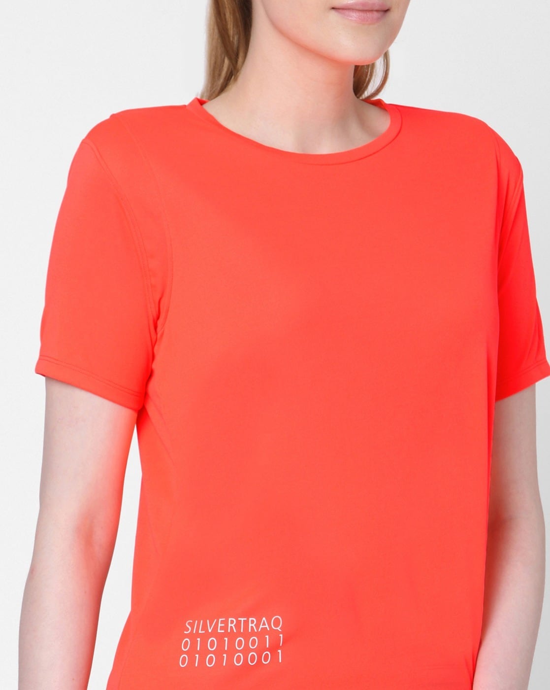 Buy Orange Tops & Tshirts for Women by SILVERTRAQ Online