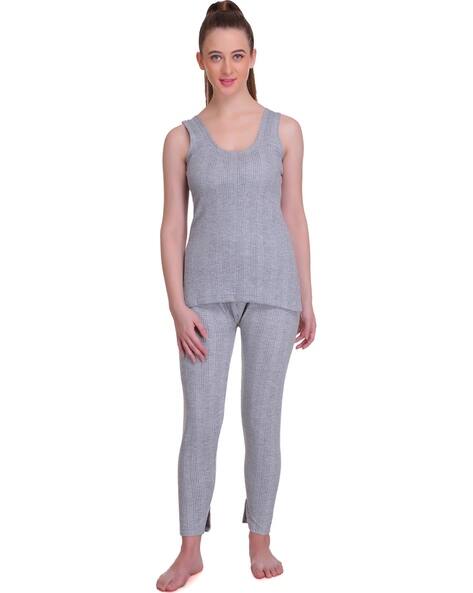 Buy Grey Thermal Wear for Women by T T Online | Ajio.com