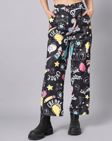 Printed Casual Trousers Women - Buy Printed Casual Trousers Women online in  India