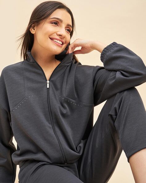 Charcoal discount tracksuit womens