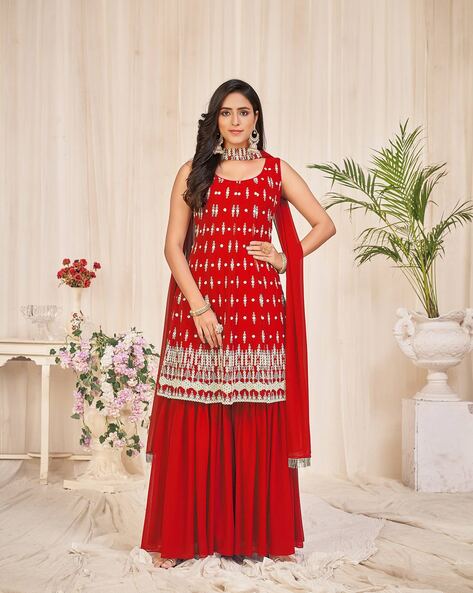 Buy Lavender Dress Material for Women by Kritva Fashion Online | Ajio.com