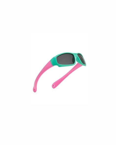 Unisex Oversized Black Square Frame Sunglasses Multicolor Mirror Lens | eBay
