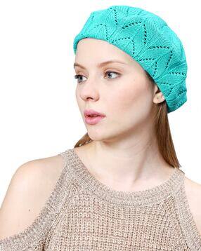 bharatasya Knitted Berets Cap-picture-12
