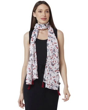 Buy White Stoles & Scarves for Women by MATCHITT Online
