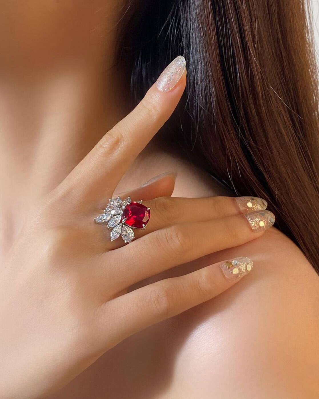 Buy Red Rings for Women by Designs You Online