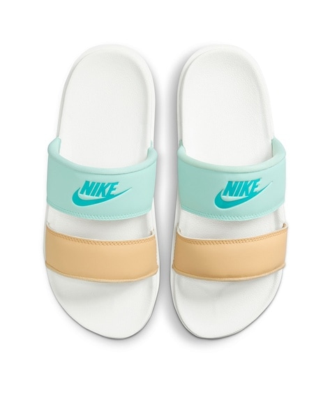 Nike benassi cheap slides duo white