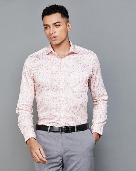 Outfit Light Peach Mens Dress Shirt Buy Peach Shirts For Men By
