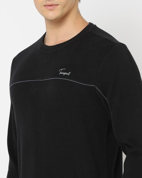 Buy Black Sweatshirt & Hoodies for Men by Teamspirit Online