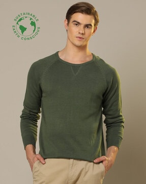 Arizona Khaki Pullover Crewneck outlet Jumper