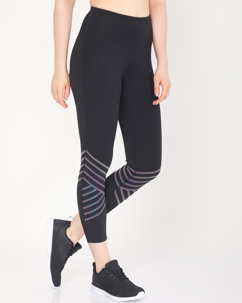 RIBBED KNIT LEGGINGS - Black | ZARA India