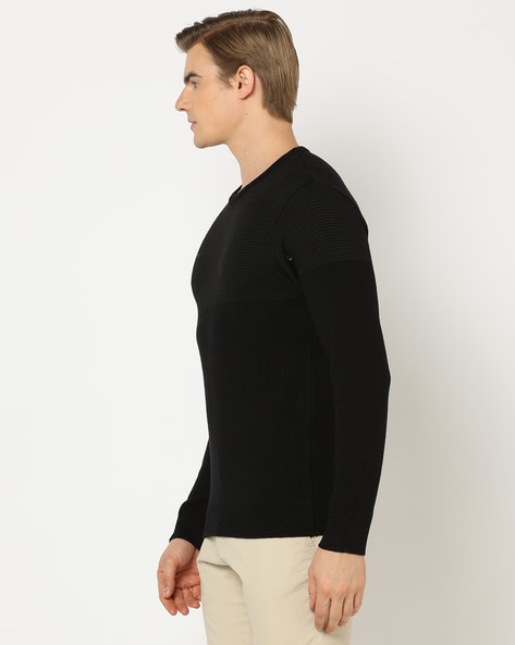 Buy Black Sweaters & Cardigans for Men by NETPLAY Online