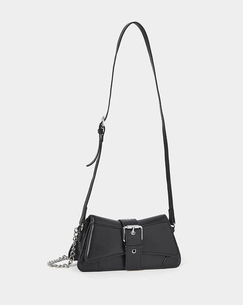 Styli Women Crossbody Bag with Belted Strap Lock