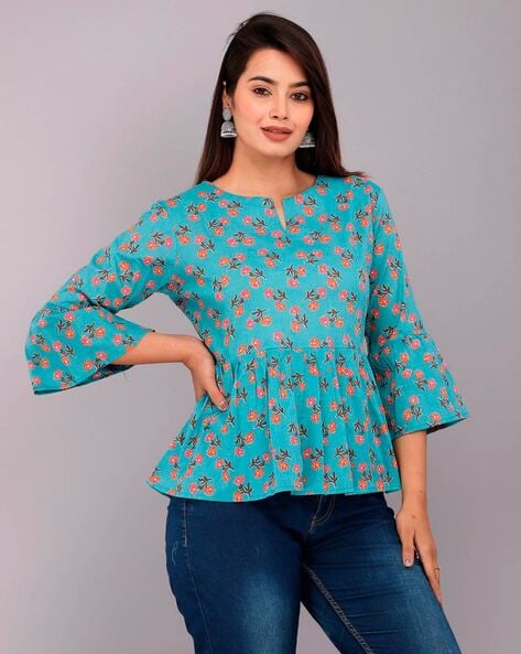 Tunic store peplum top