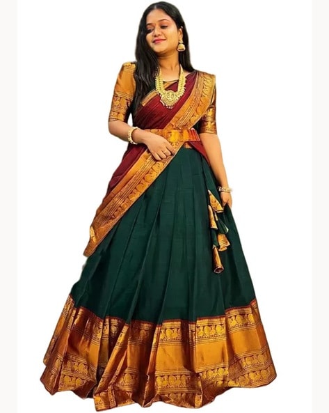 Buy Lehenga Sarees Online at Best Price | Myntra