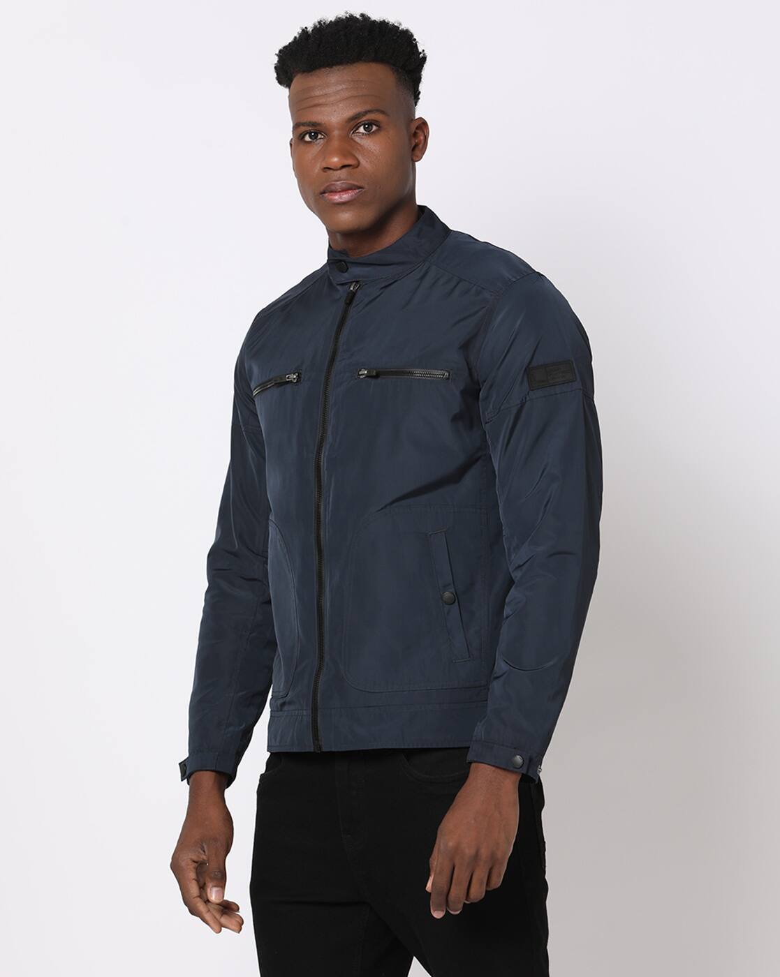 Buy Navy Blue Jackets & Coats for Men by JOHN PLAYERS JEANS Online