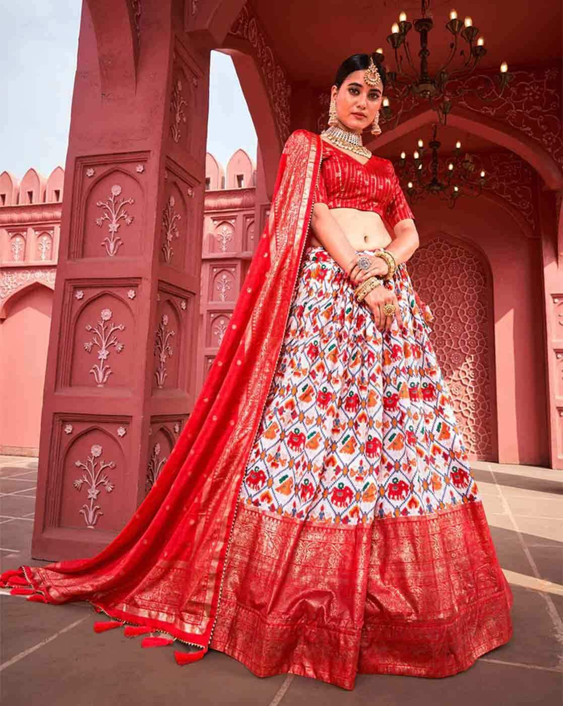 Buy online Self Design Semi-stitched Flared Lehenga from ethnic wear for  Women by Dclothvilla for ₹1949 at 51% off | 2024 Limeroad.com