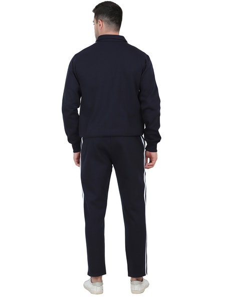 Blue Full Sleeves Mens Polyester Tracksuit, Size: M-3XL at Rs 750