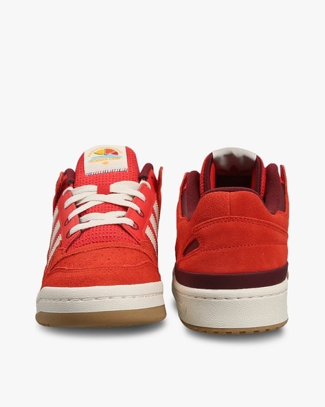 龍ぱぱ adidas FORUM LOW 28.０新品未使用　赤 Buy Adidas Originals Men Forum Low CL Lace-Up Sneakers | Red Color