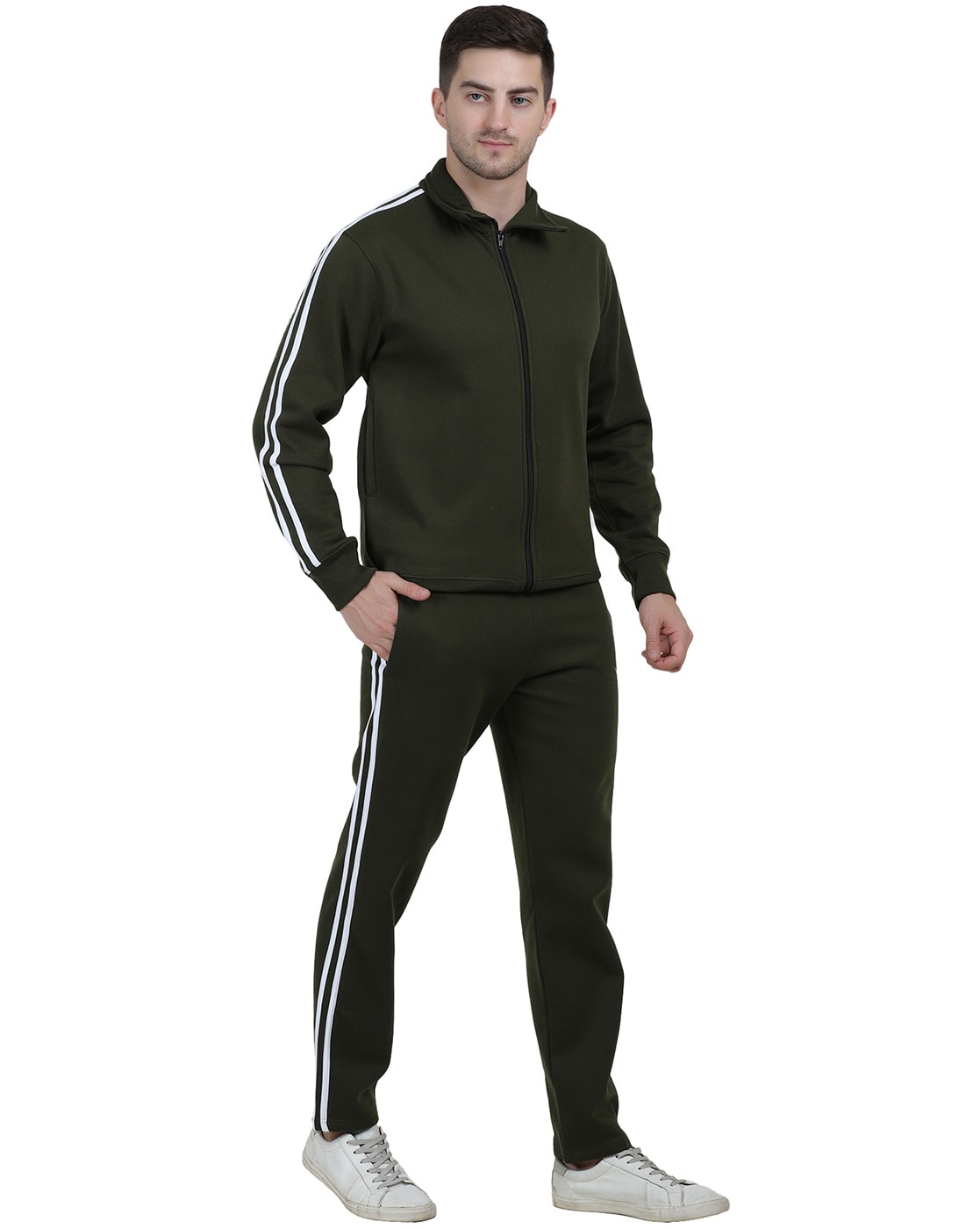 Olive 2025 adidas tracksuit