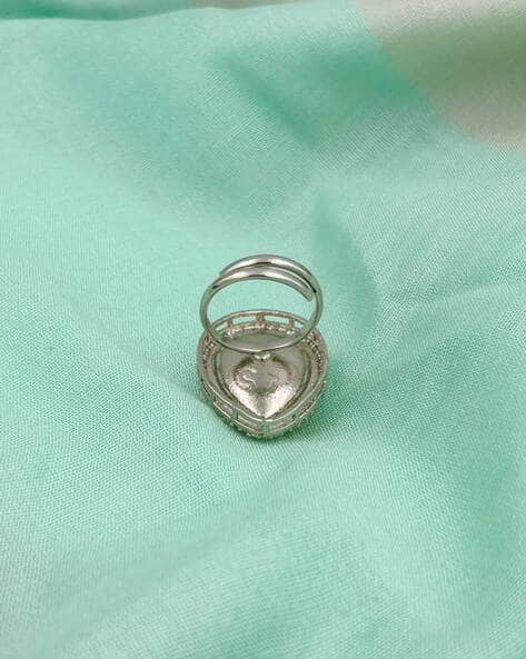 Buy Yellow Rings for Women by MANOGYA JEWELS Online