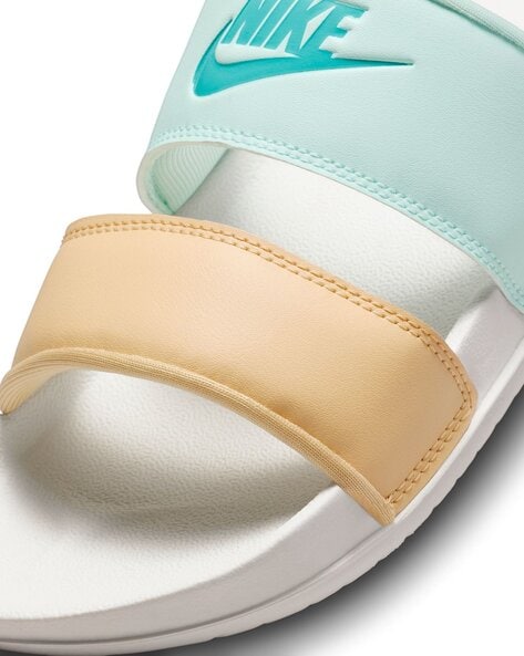 Nike benassi duo ultra online womens white slide sandals