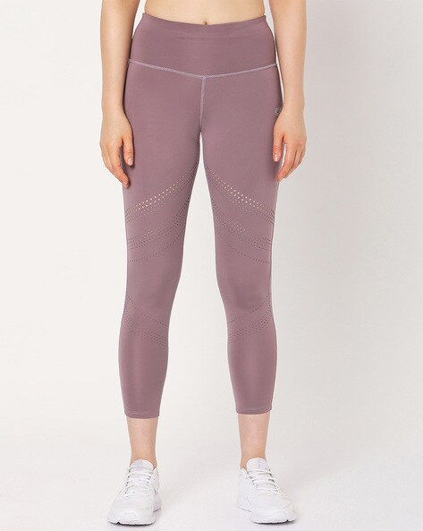 Buy Purple Leggings for Women by SILVERTRAQ Online