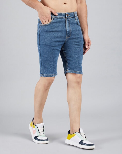 Mens Shorts Mens Denim Shorts Knee Length Denim Pants Bleached Hole Vintage  Jeans Men Quality Fashion Jean Overalls Casual Fashion Street Size 38 From  Iaohbuydhgate, $9.47 | DHgate.Com