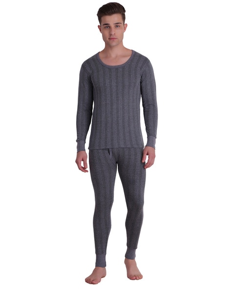 Buy LUX COTT'S WOOL Men Top - Pyjama Set Thermal Online at Best Prices in  India